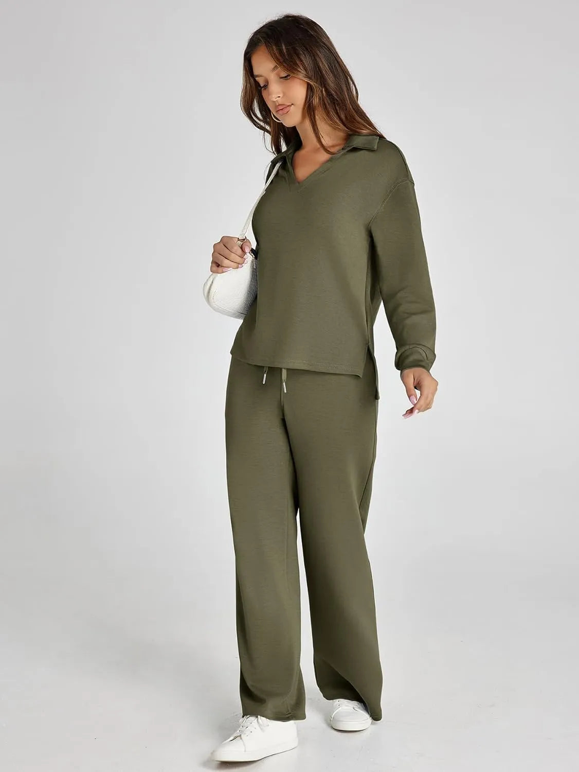 Everyday tailored relaxed trousers for women | Renée -21