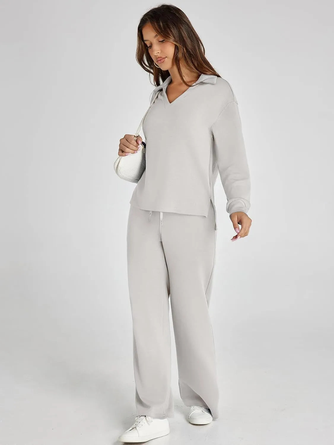 Everyday tailored relaxed trousers for women | Renée -24