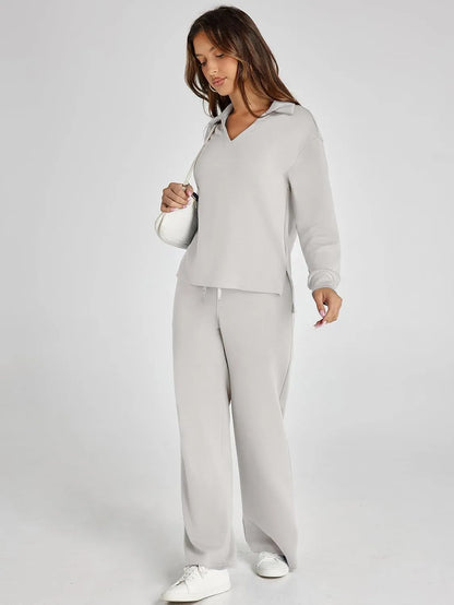 Everyday tailored relaxed trousers for women | Renée -24