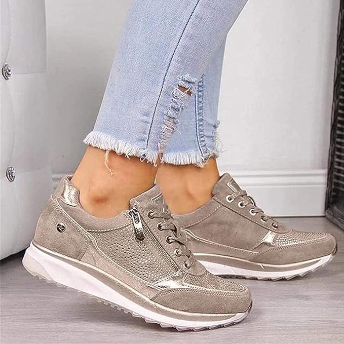 Comfortable everyday casual trainers for women | Ginette -2