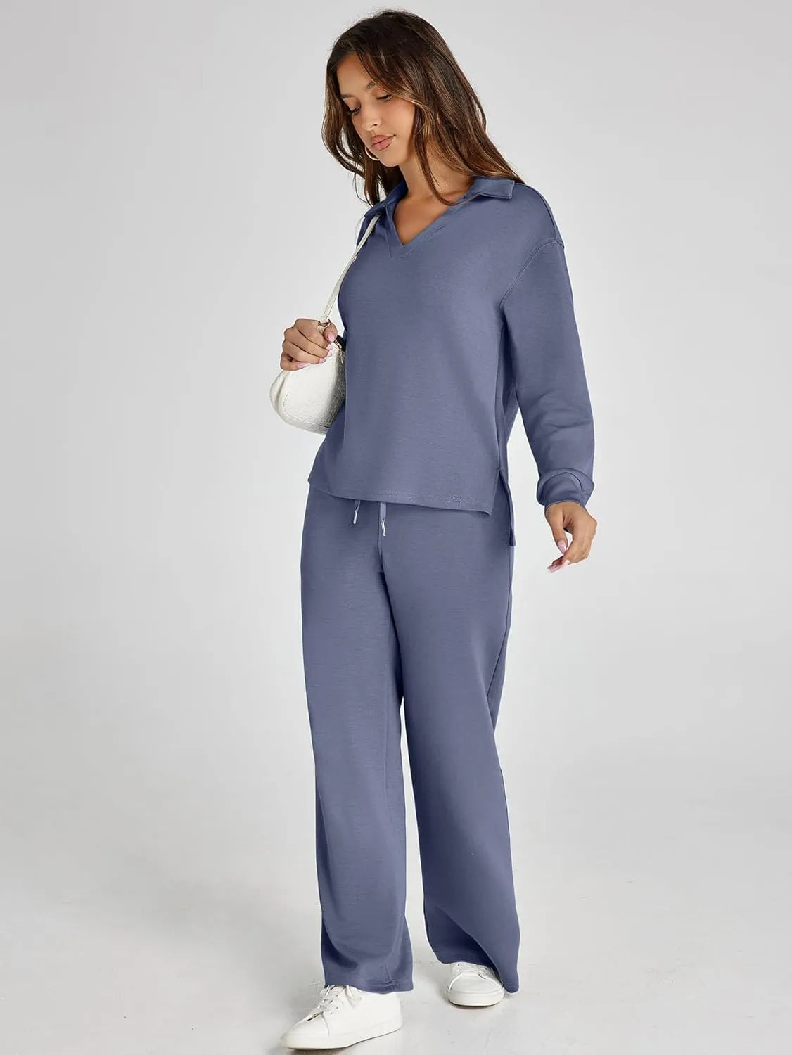 Everyday tailored relaxed trousers for women | Renée -15