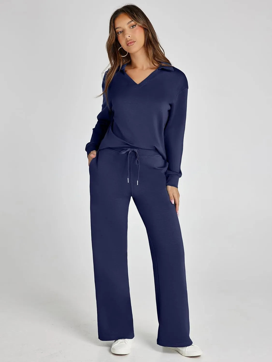Everyday tailored relaxed trousers for women | Renée -27