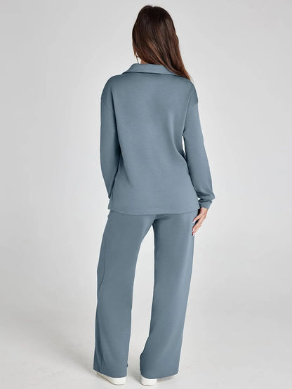 Everyday tailored relaxed trousers for women | Renée -8
