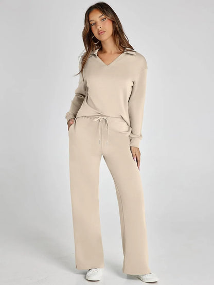 Everyday tailored relaxed trousers for women | Renée -18