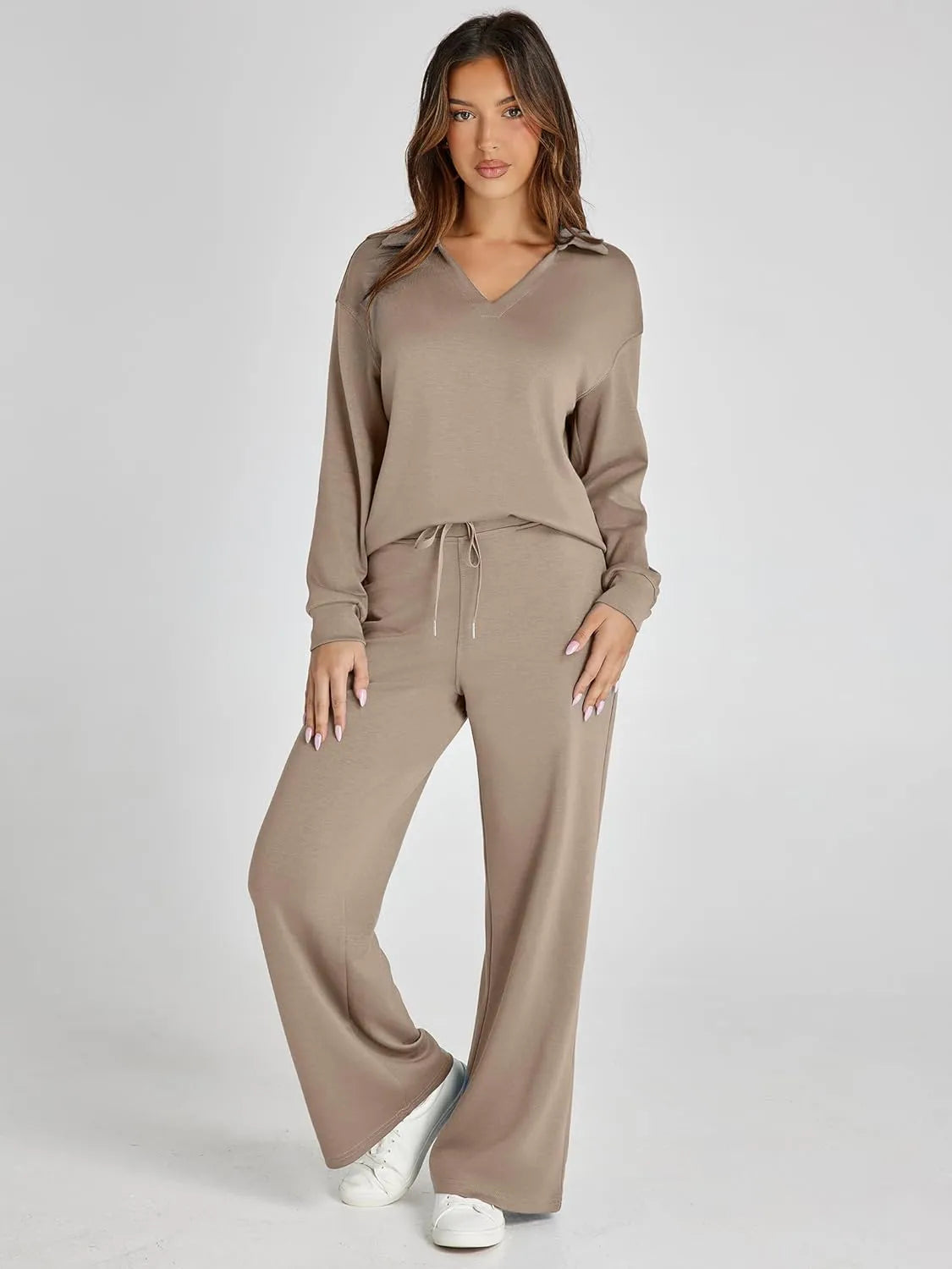 Everyday tailored relaxed trousers for women | Renée -1