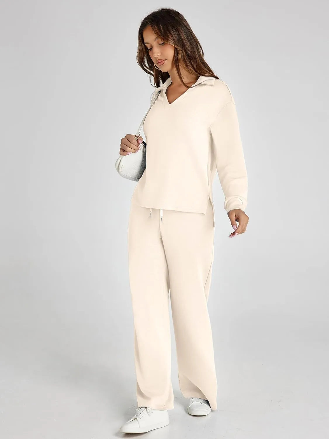 Everyday tailored relaxed trousers for women | Renée -30