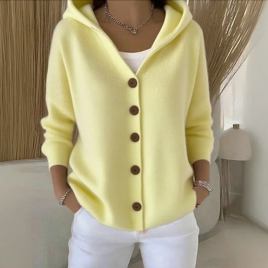 Cosy relaxed knit cardigan for women | Amelia -4