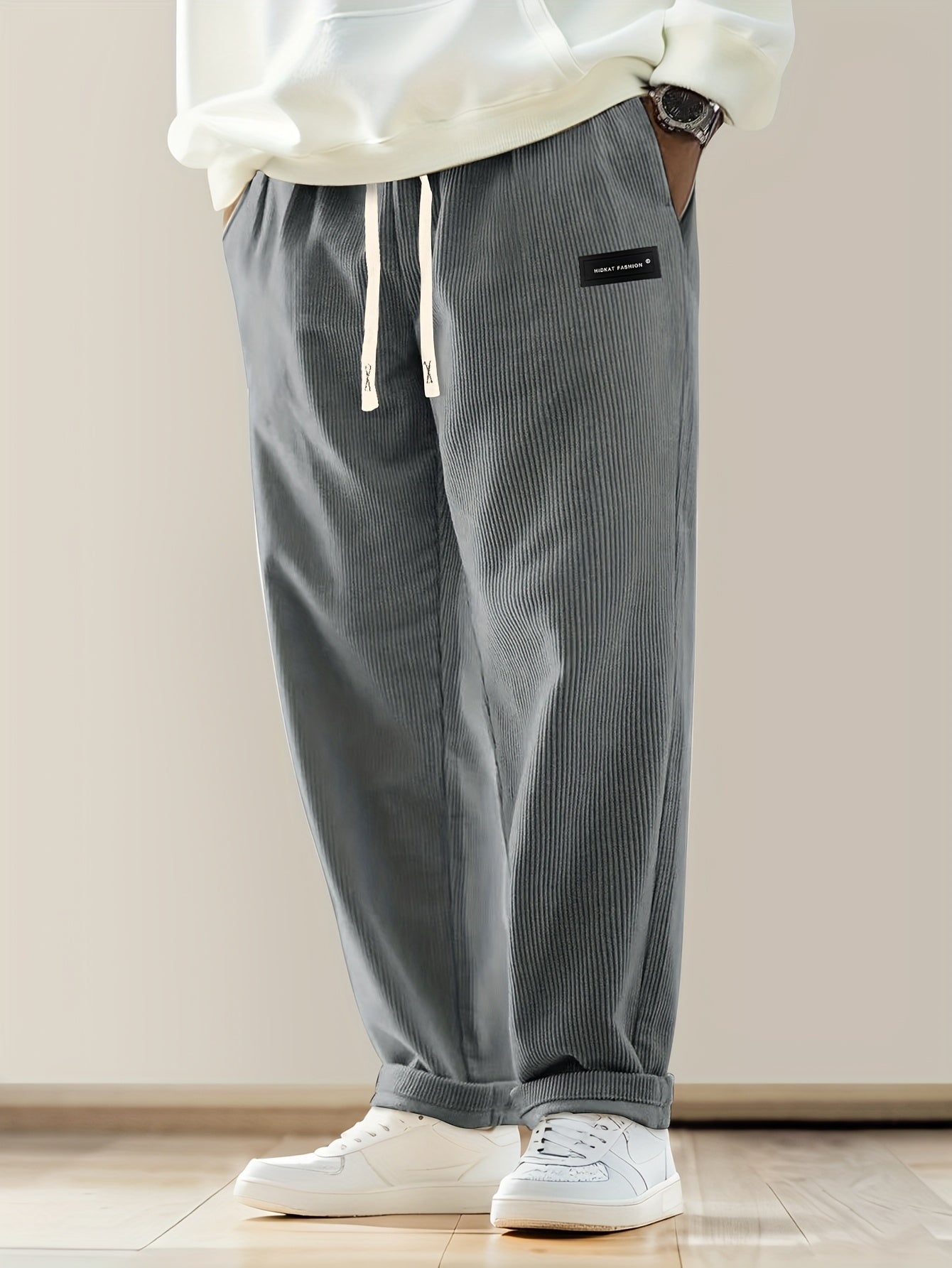 Classic smart relaxed trousers for men | Ellison -6