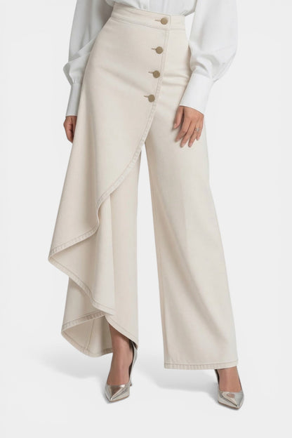 Classic smart relaxed trousers for women | Alina -11