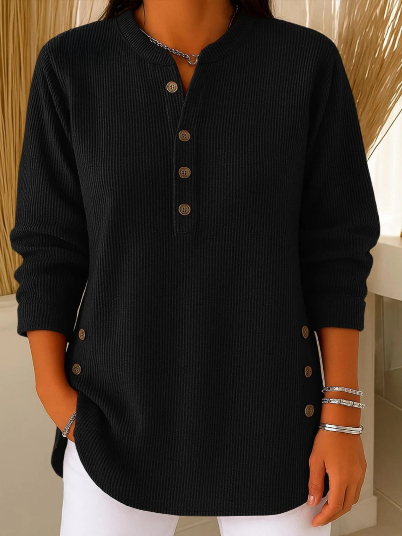 Soft versatile relaxed top for women | Eden -6
