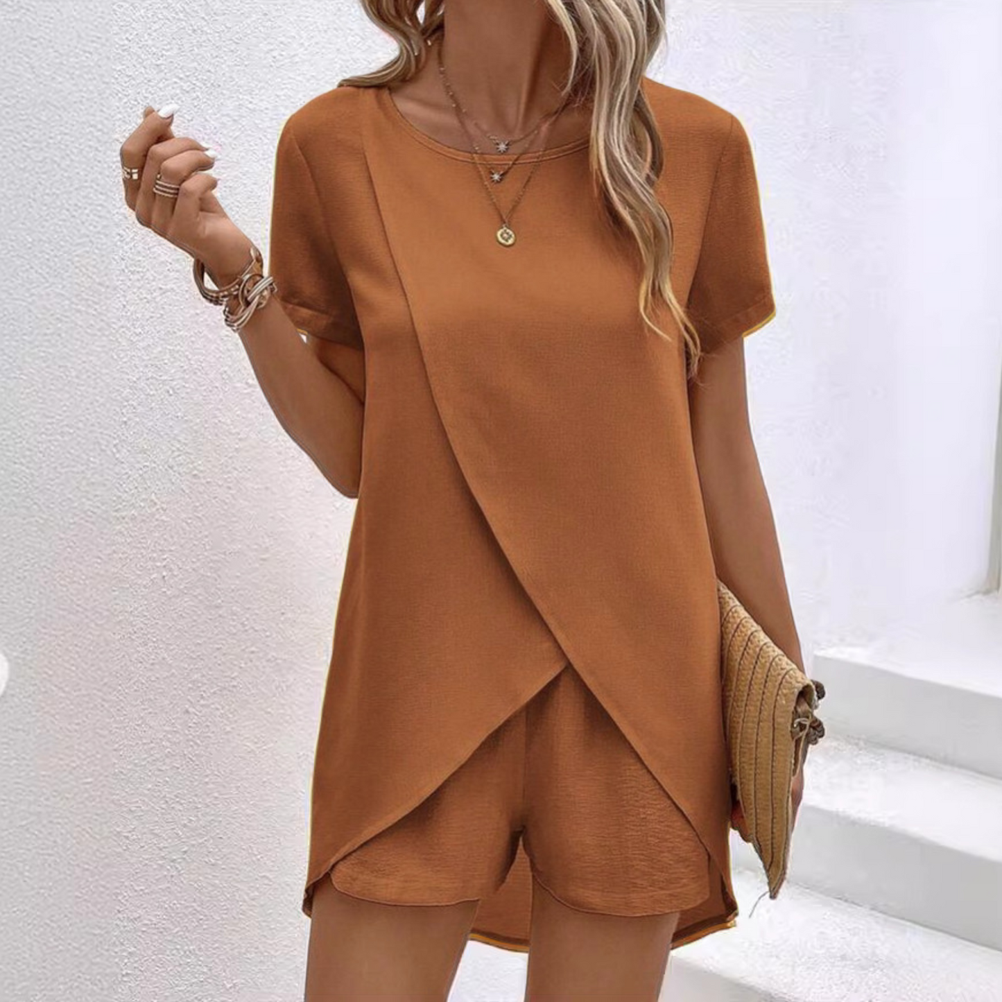 Comfortable soft everyday loungewear set for women | Amalia -6