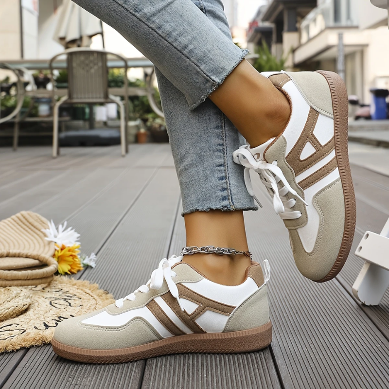 Classic comfortable lightweight trainers for women | Claribel -4
