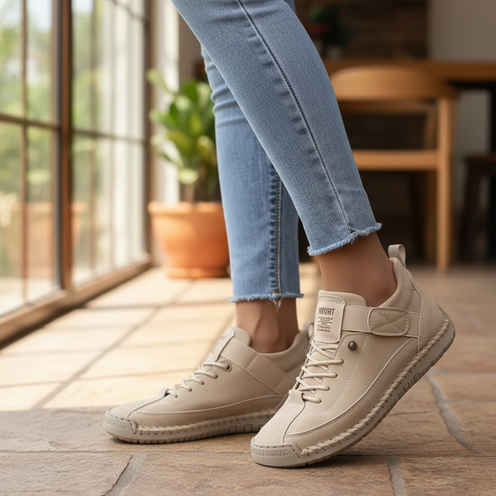 Comfortable everyday leather shoes for women | Meya -6