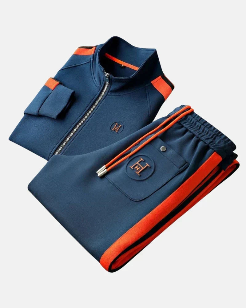 Comfortable everyday relaxed tracksuit for men | Velmont -1