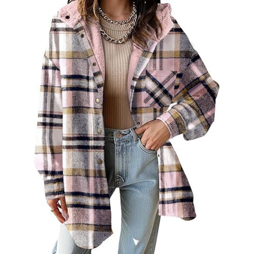 Refined versatile relaxed jacket for women | Tallulah -6