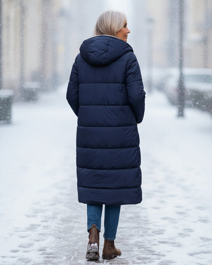 Elegant tailored insulated coat for women | Eleanor -22