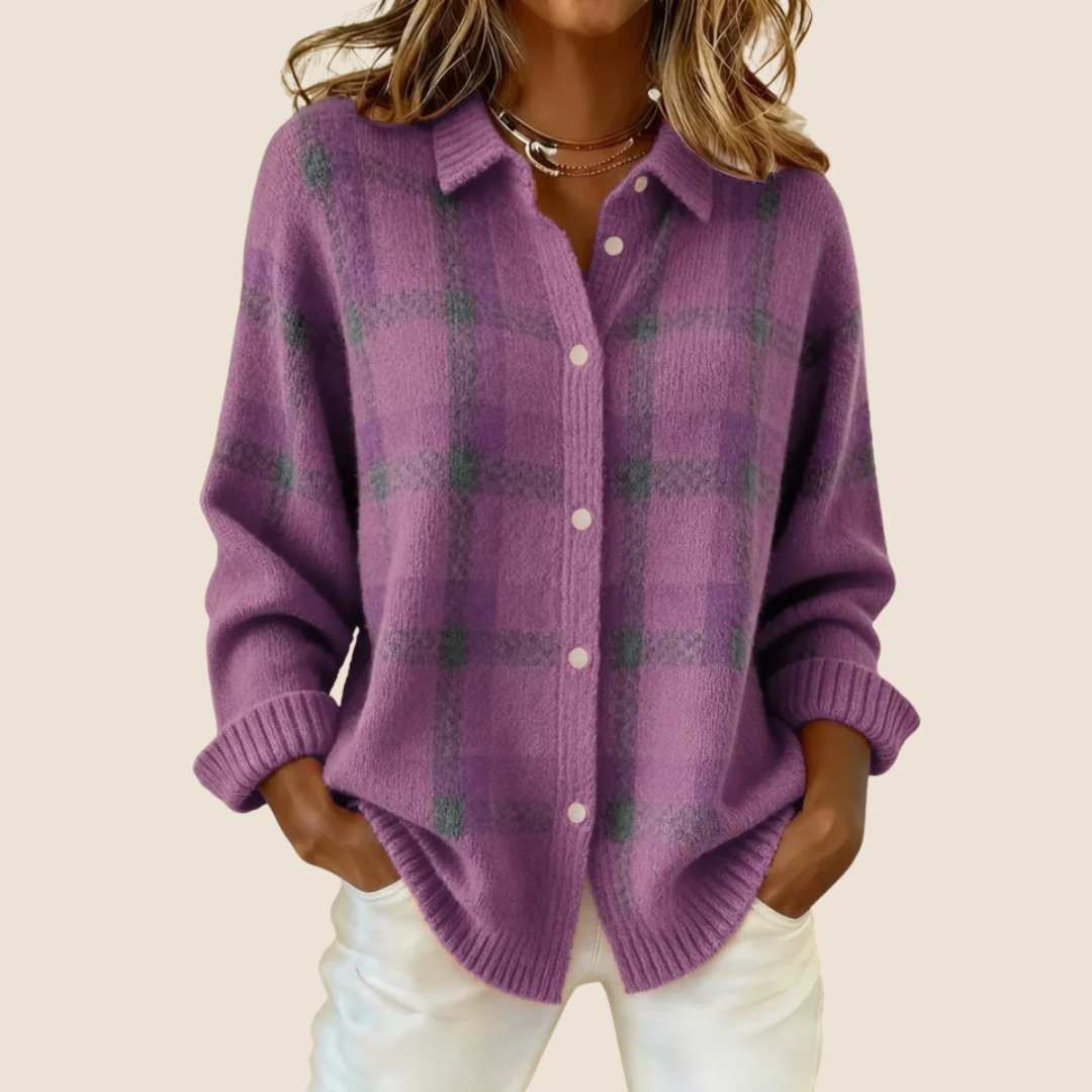 Cosy relaxed ribbed jumper for women | Vivienne -6