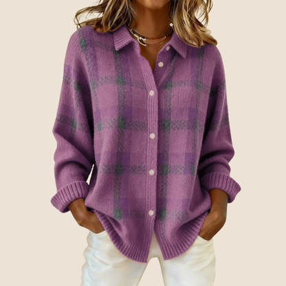 Cosy relaxed ribbed jumper for women | Vivienne -6