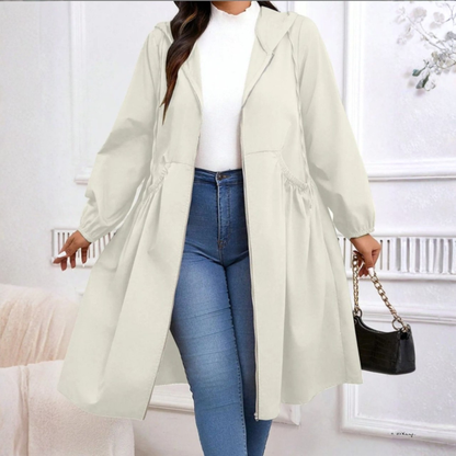 Elegant warm insulated coat for women | Avril -4