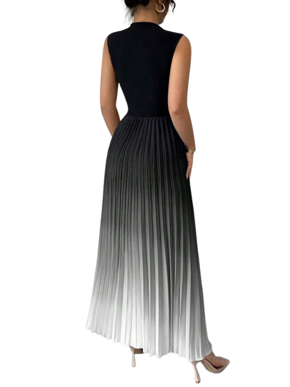 Classic elegant statement evening dress for women | Yza -4