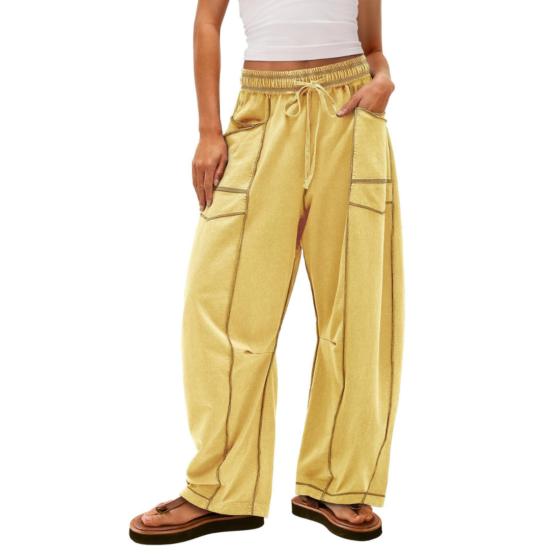 Classic everyday relaxed trousers for women | AVANITA -6