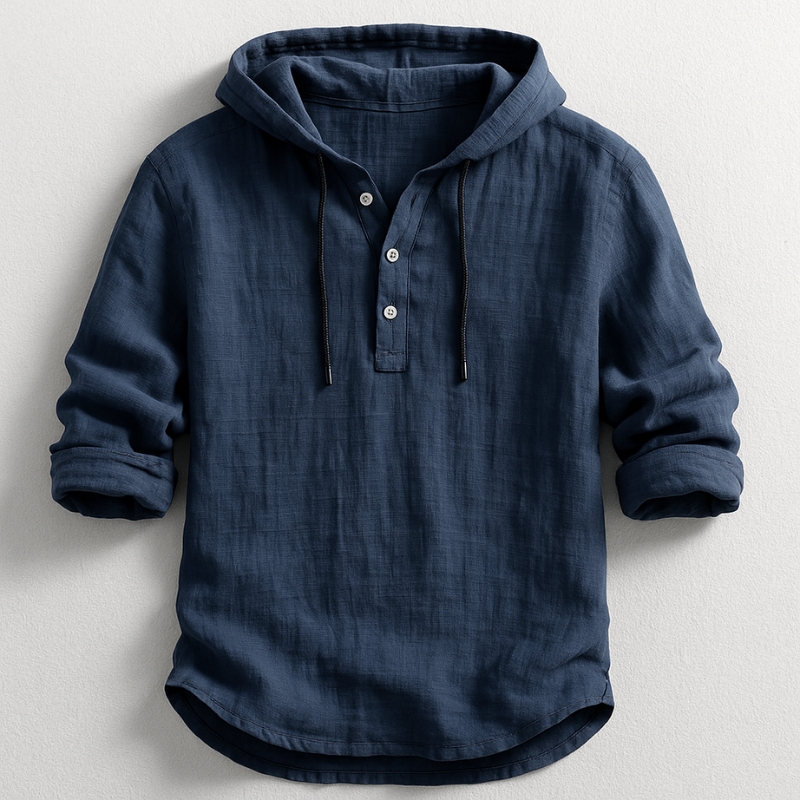 Classic soft relaxed hoodie for men | Hudson -6
