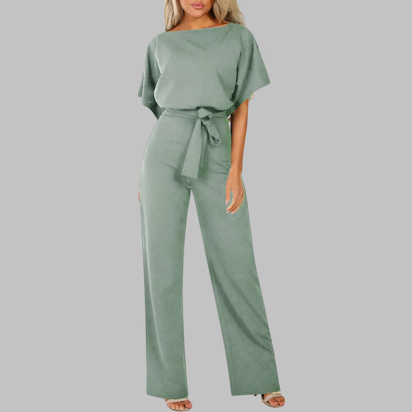 Elegant feminine relaxed jumpsuit for women | Wannon -7