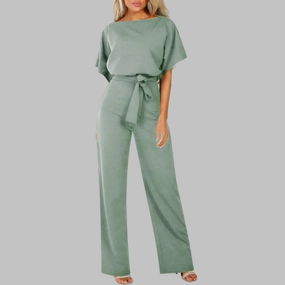 Elegant feminine relaxed jumpsuit for women | Wannon -7