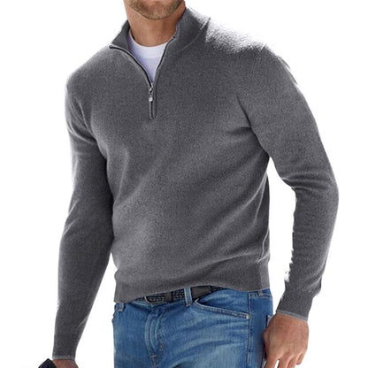 Soft relaxed knit jumper for men | Harris -8