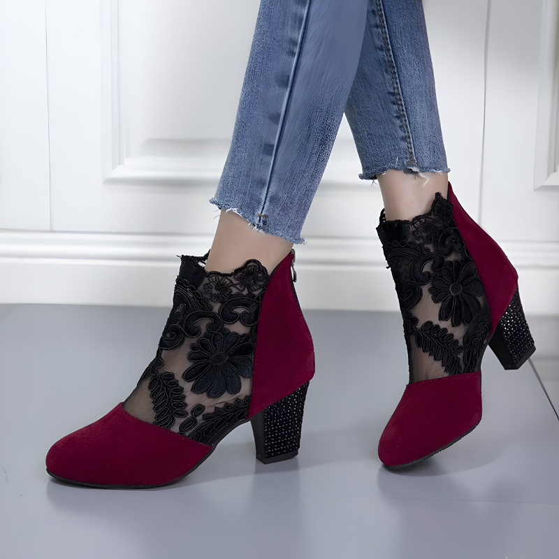 Classic elegant statement heels for women | Margarith -8