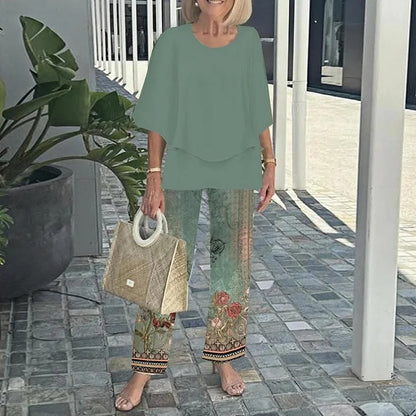 Matching versatile relaxed co-ord set for women | Genevieve -5