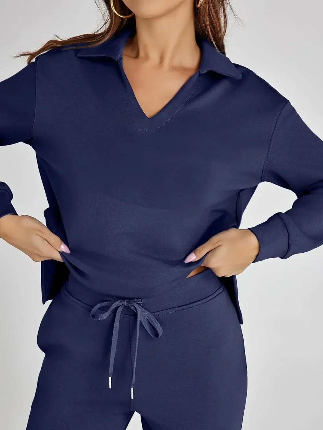 Everyday tailored relaxed trousers for women | Renée -29