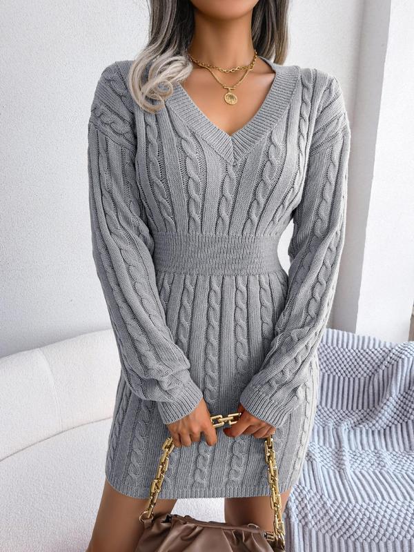 Elegant flowy relaxed dress for women | Holly -6