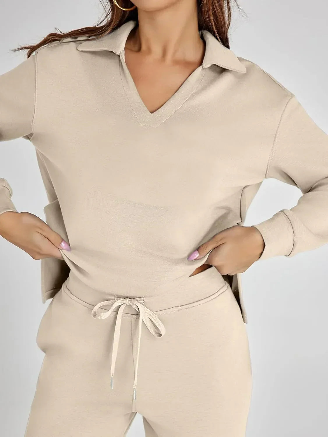 Everyday tailored relaxed trousers for women | Renée -19