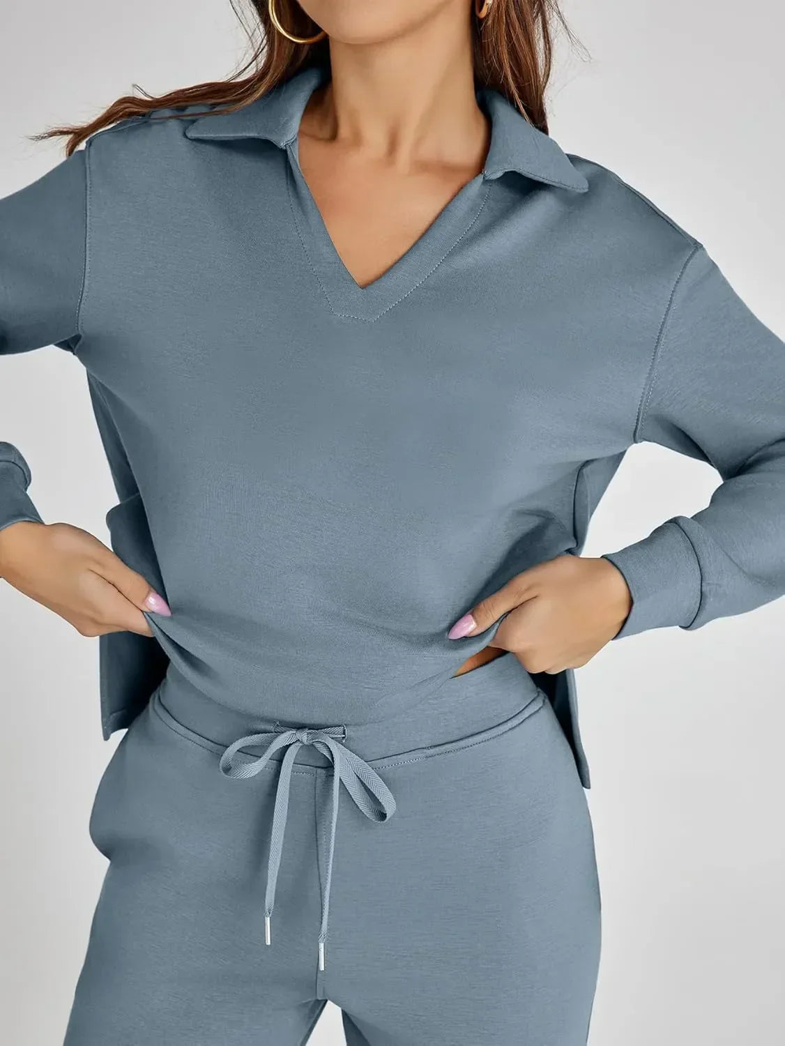 Everyday tailored relaxed trousers for women | Renée -9