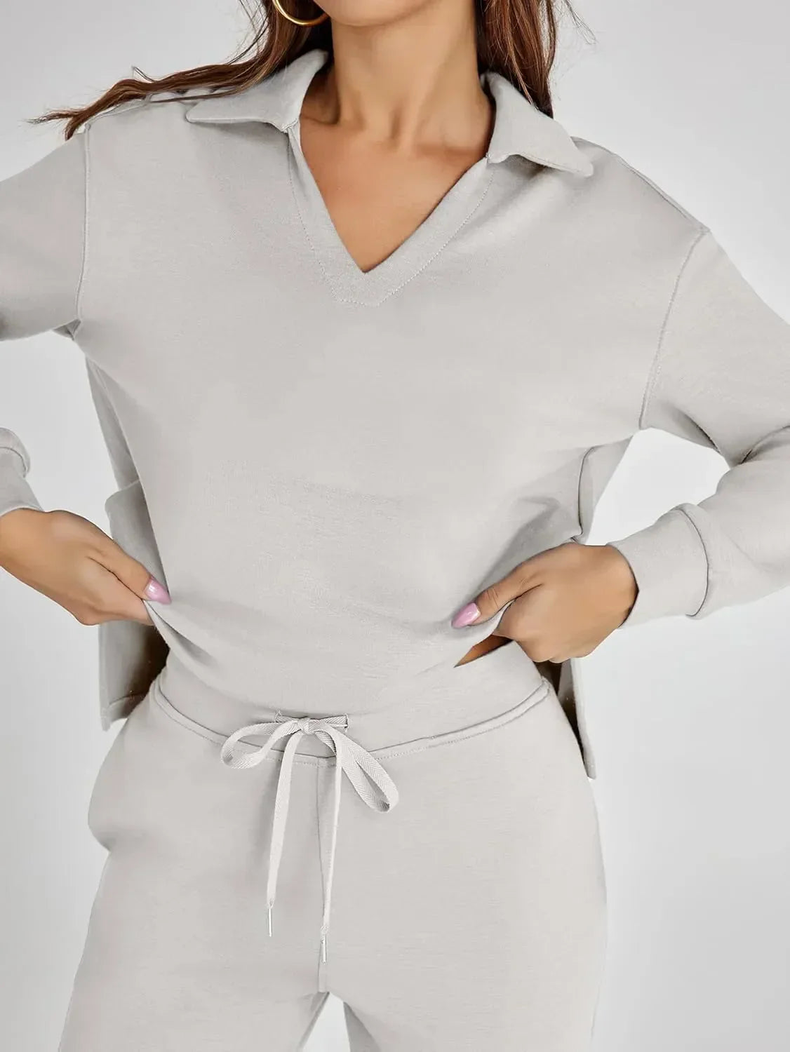 Everyday tailored relaxed trousers for women | Renée -26