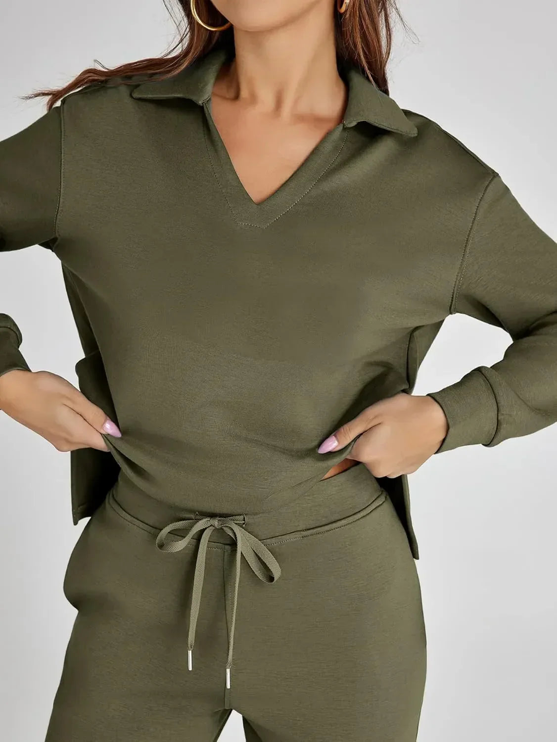 Everyday tailored relaxed trousers for women | Renée -23