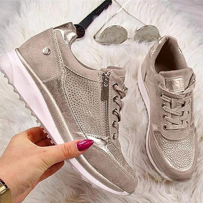 Comfortable everyday casual trainers for women | Ginette -3