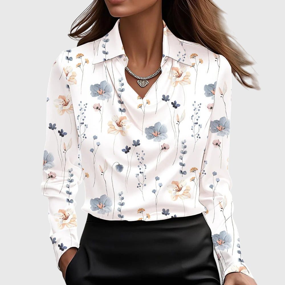 Elegant feminine everyday blouse for women | Brooklyn -10