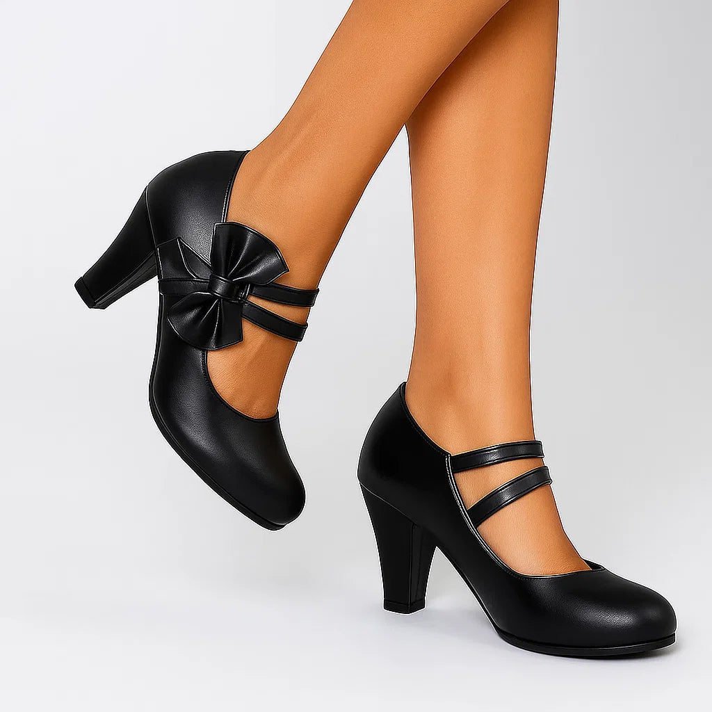 Refined statement everyday heels for women | BELLA -12