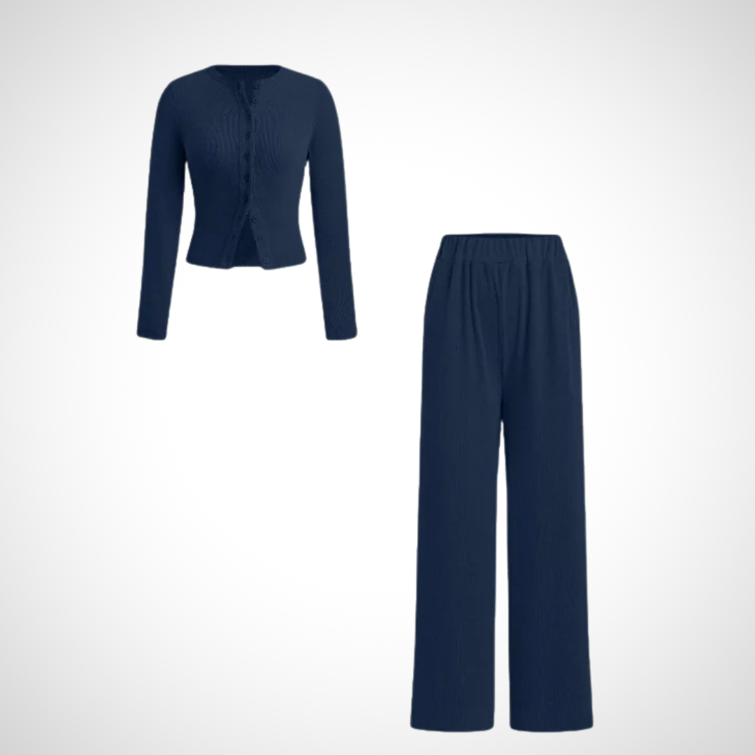 Comfortable cosy relaxed loungewear set for women | Coly -7