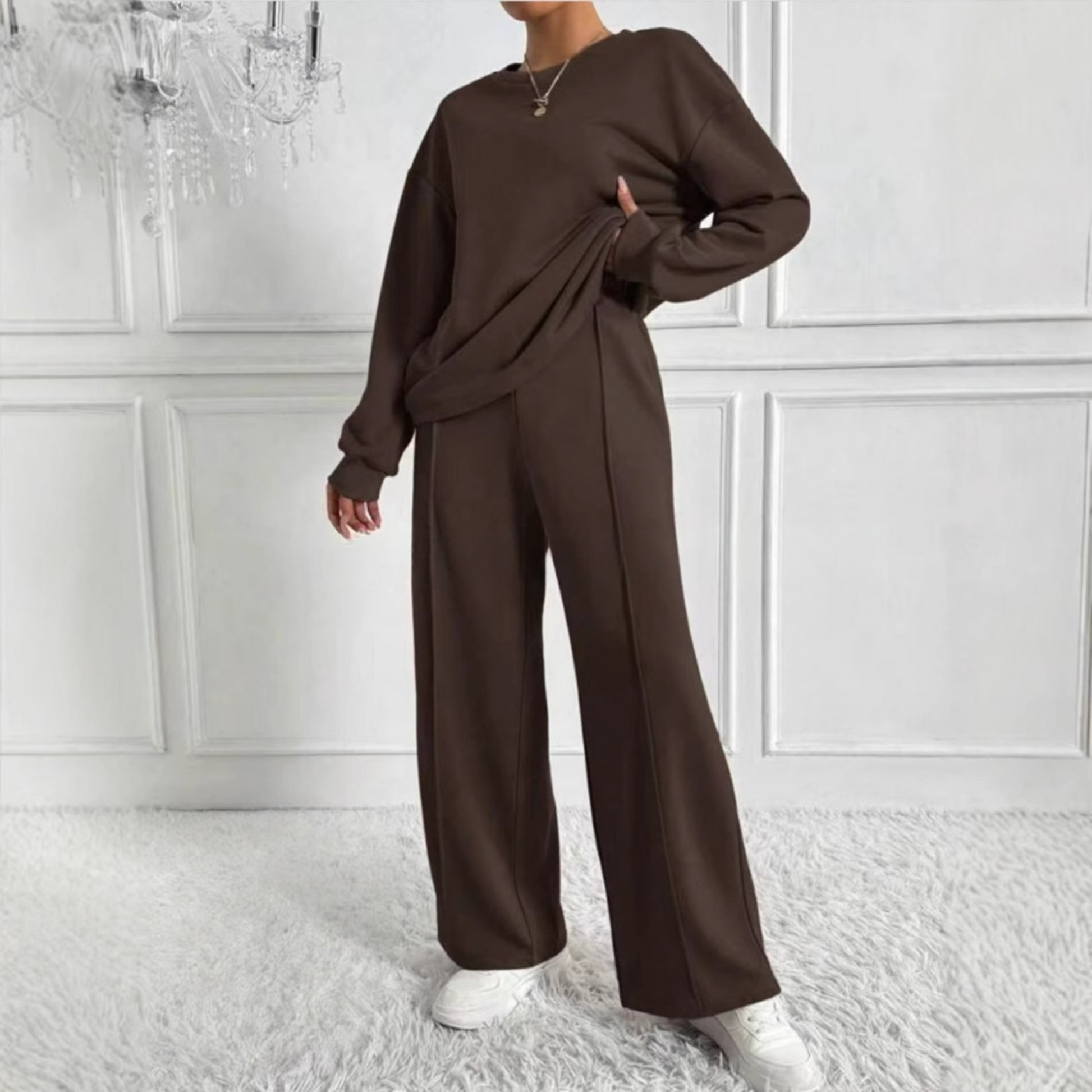 Classic smart everyday trousers for women | Tinidor -3