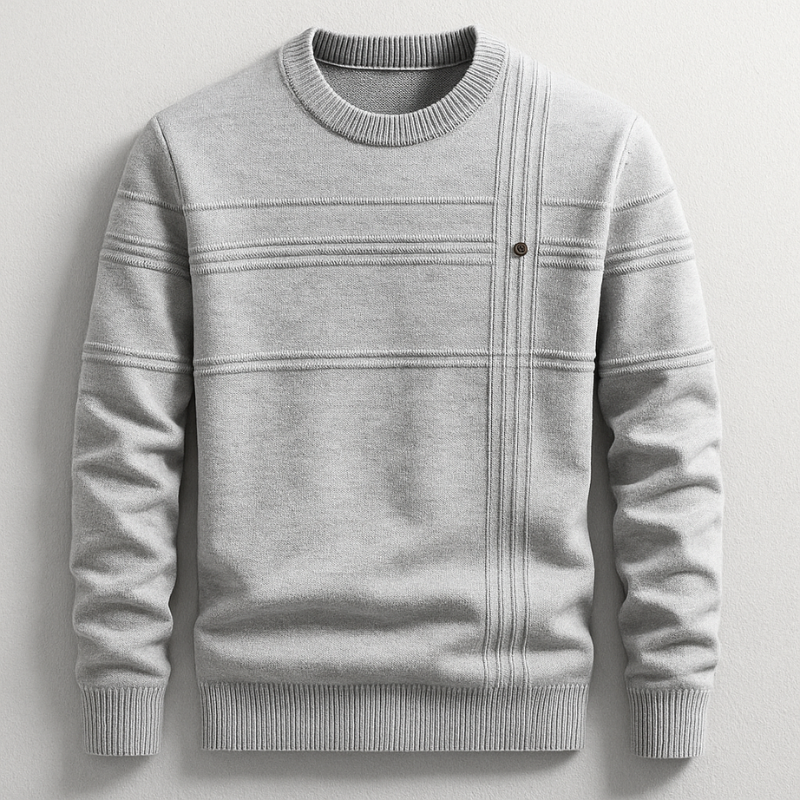 Classic relaxed knit jumper for men | Harrington -5