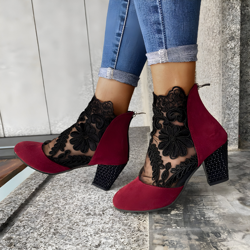 Classic elegant statement heels for women | Margarith -9