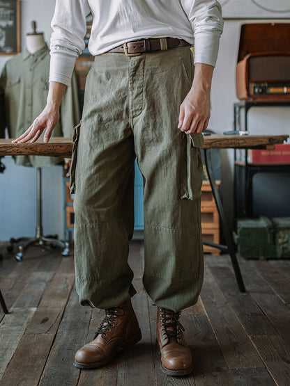Classic utility everyday cargo trousers for men | M-47 -8