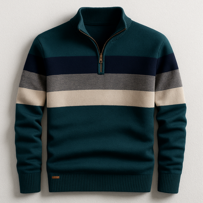Cosy knit ribbed jumper for men | Bradford -5