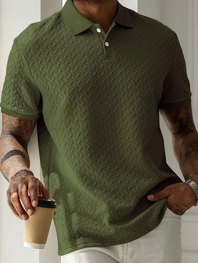 Smart everyday relaxed polo shirt for men | Ellison -9