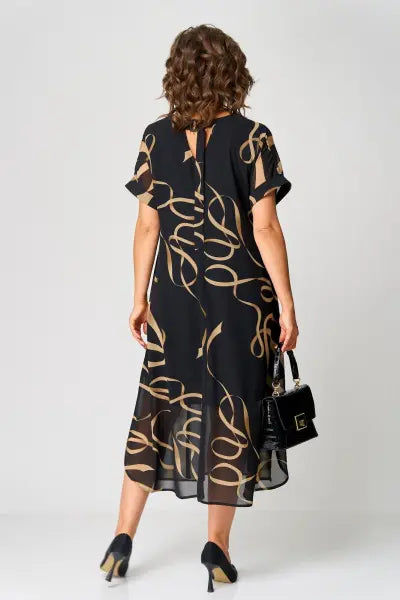 Elegant everyday relaxed dress for women | Pauline -2