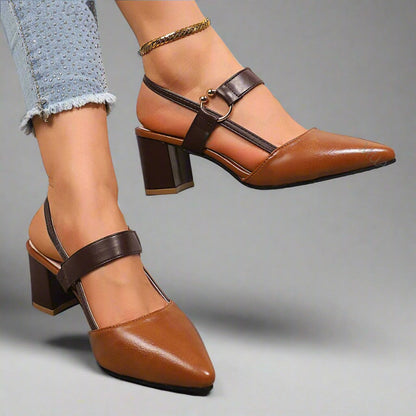 Classic elegant everyday heels for women | Elowen -9