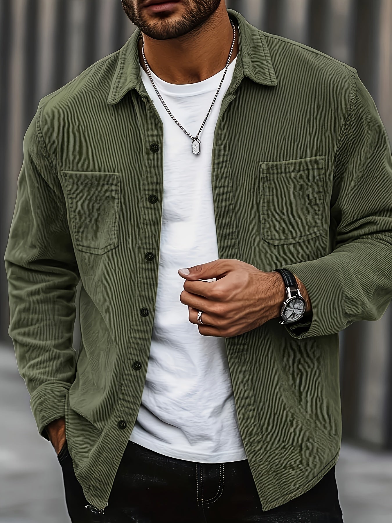 Classic elegant warm coat for men | Ellison -2